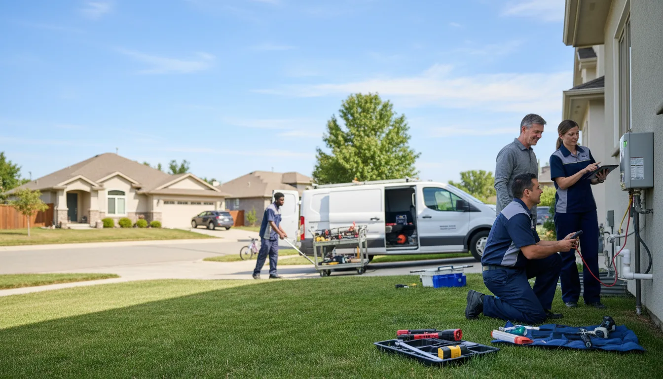Tankless water heater service in Salida, CA